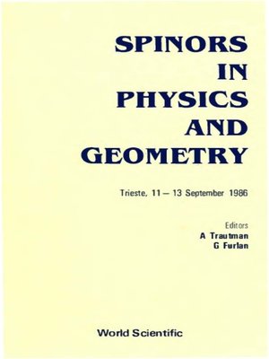 cover image of Spinors In Physics and Geometry